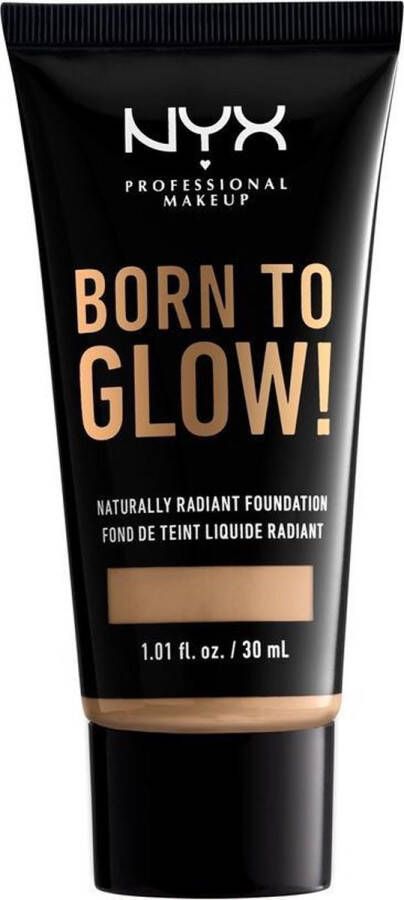 NYX Professional Makeup Born To Glow! Naturally Radiant Foundation Buff BTGRF10 Foundation 30 ml