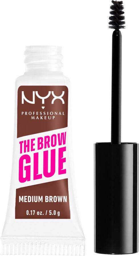 NYX Professional Makeup Brow Glue Stick Warm Brown Bruin 7ML