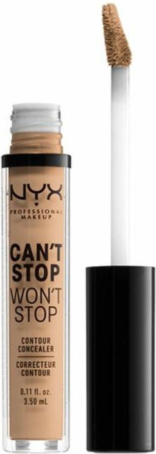 NYX Professional Makeup Can't Stop Won't Stop Contour Concealer Medium Olive Concealer 3 5 ml