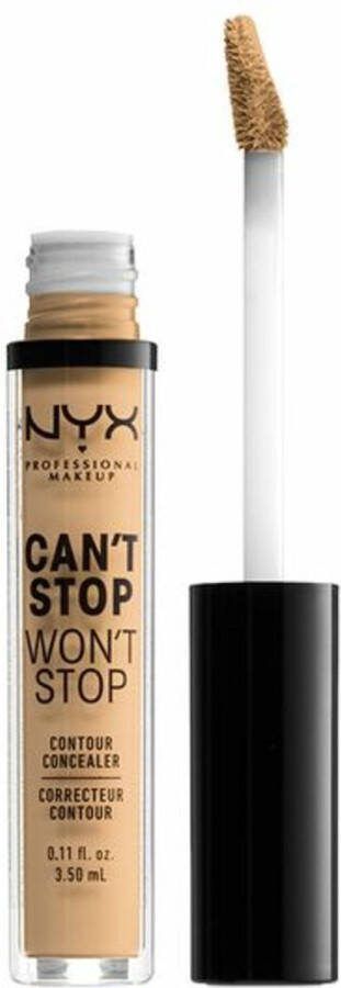 NYX Professional Makeup Can't Stop Won't Stop Contour Concealer True Beige Concealer 3 5 ml