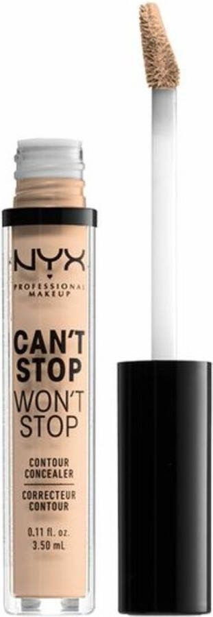 NYX Professional Makeup Can't Stop Won't Stop Contour Concealer Vanilla Concealer 3 5 ml