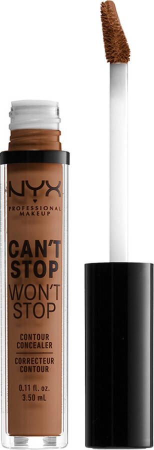 NYX Professional Makeup NYX Can't Stop Won't Stop Contour Concealer 24hr Matte Finish Cappuccino