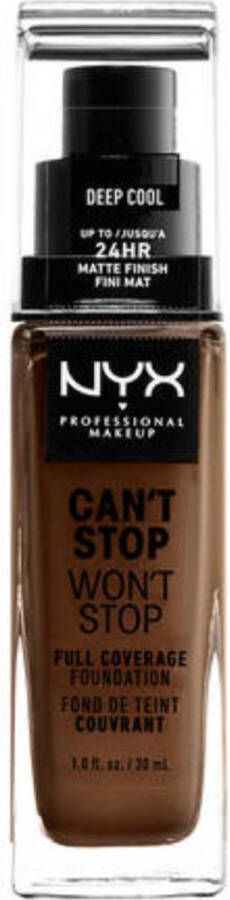 NYX Professional Makeup Crème Make-up Basis NYX Can't Stop Won't Stop deep cool (30 ml)
