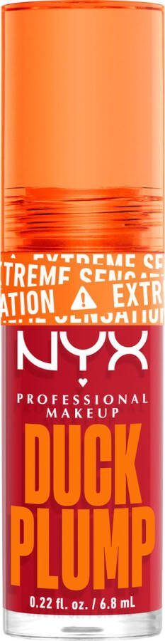 NYX Professional Makeup Duck Plump Cherry Spice Plumping lipgloss Rood 6 8ml
