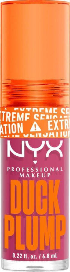 NYX Professional Makeup Duck Plump Pick Me Pink Plumping lipgloss Roos 6 8ml