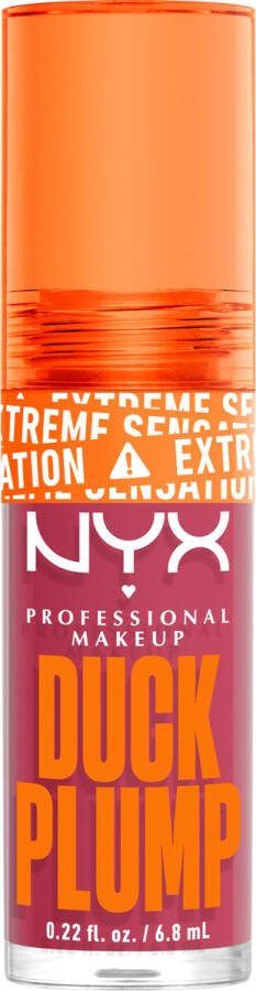 NYX Professional Makeup Duck Plump Strike A Rose Plumping lipgloss Roos 6 8ml