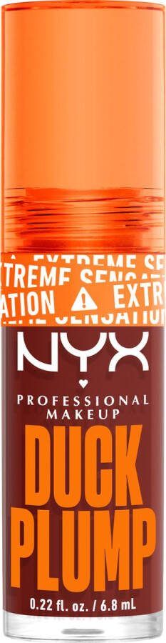 NYX Professional Makeup NYX Duck Plump lipgloss voor volle extreem glanzende lippen Wine Not? Rood 6 8 ml