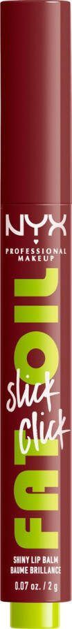 NYX Professional Makeup Fat Oil Slick Click In a Mood lippenbalsem wine 2g
