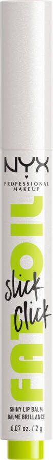 NYX Professional Makeup Fat Oil Slick Click Main Character lippenbalsem glitter transparant 2g