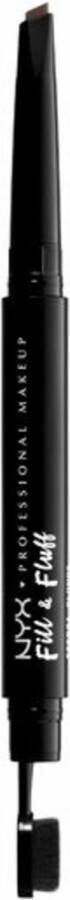NYX Professional Makeup Fill & Fluff Eyebrow Pomade Pencil FFEP04 Chocolate Wenkbrauw potlood 0 2 gr