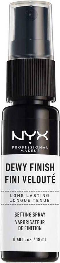 NYX Professional Makeup Nyx Dewy Finish Setting Spray Mini 18ml