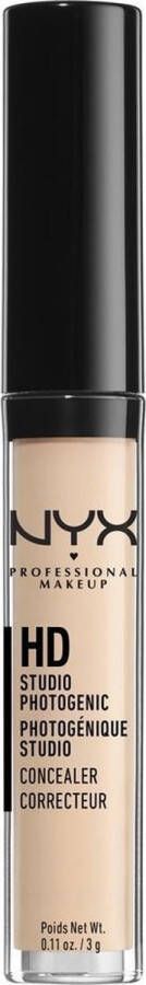 NYX Professional Makeup HD Photogenic Concealer Wand Porcelain CW01 Concealer 3 gr