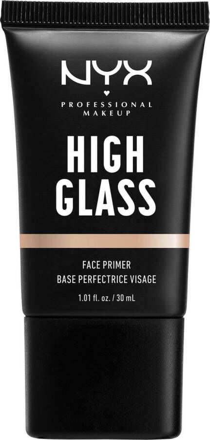 NYX Professional Makeup High Glass Face Primer Moonbeam Gezichts Primer 30 ml