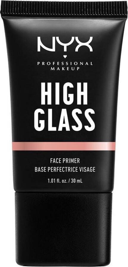 NYX Professional Makeup High Glass Face Primer Rose Quartz Gezichts Primer 30 ml