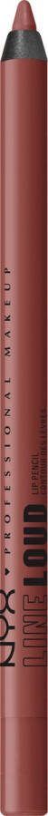 NYX Professional Makeup Line Loud Lip Pencil Leave a Legacy lippotlood Lichtroze Rosé 12g