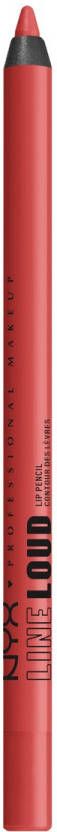 NYX Professional Makeup Line Loud Lip Pencil LLLP11 Rebel Red Lip Liner