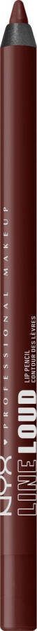 NYX Professional Makeup Line Loud Lip Pencil Make a Statement lippotlood Pruim 12g