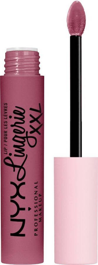 NYX Professional Makeup Lip Lingerie XXL Unlaced Matte niet-overdraagbare lippenstift Pruimpaars