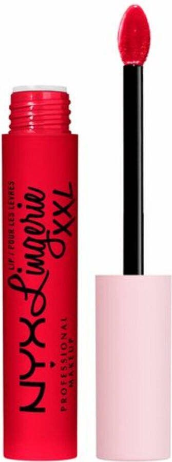 NYX Professional Makeup Lip Lingerie XXL Untamable Matte niet-overdraagbare lippenstift Rood