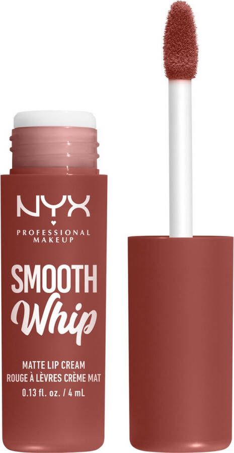 NYX Professional Makeup Smooth Whip Matte Lip Cream Late Foam Vloeibare lippenstift 4ML