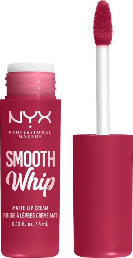 NYX Professional Makeup Smooth Whip Matte Lip Cream Fuzzy Slippers Vloeibare lippenstift 4ML