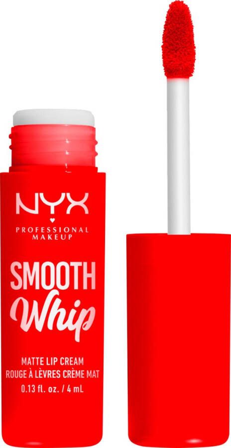NYX Professional Makeup Smooth Whip Matte Lip Cream Icing on Top Vloeibare lippenstift 4ML
