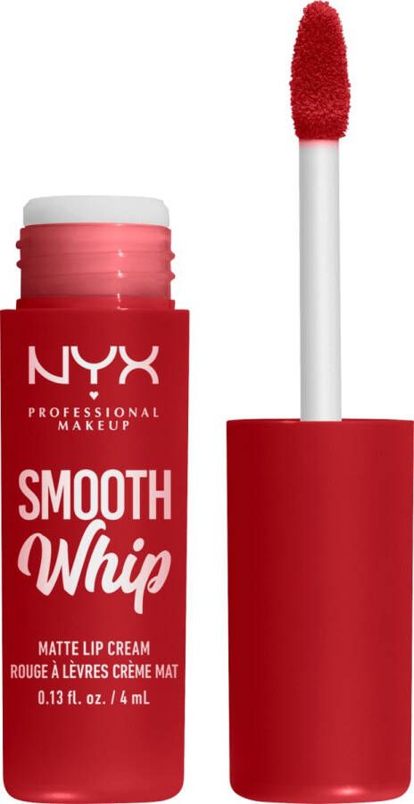 NYX Professional Makeup Smooth Whip Matte Lip Cream Velvet Robe Vloeibare lippenstift 4ML