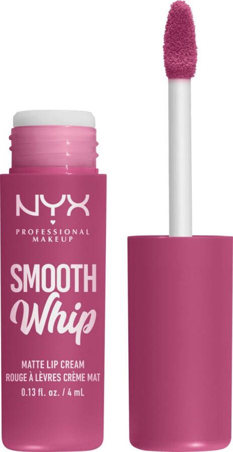 NYX Professional Makeup Smooth Whip Matte Lip Cream Snuggle Sesh Vloeibare lippenstift 4ML