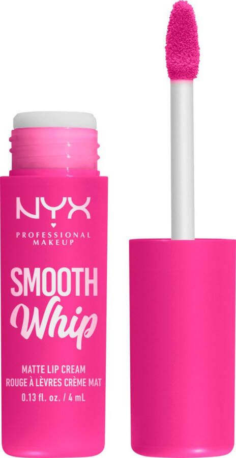 NYX Professional Makeup Smooth Whip Matte Lip Cream Pom Vloeibare lippenstift 4ML