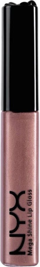 NYX Professional Makeup Mega Shine Lip Gloss Cosmo LG110 Lipgloss Roze 11 ml