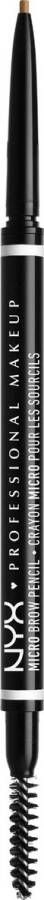 NYX Professional Makeup Micro Brow Pencil Blonde Wenkbrauw potlood 0 09 g