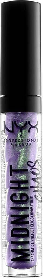 NYX Professional Makeup Midnight Chaos Lip Gloss Pastel Comet 0.08 Ounce
