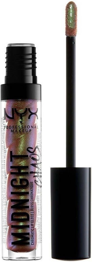 NYX Professional Makeup Midnight Chaos Lip Gloss Undercover Gleam 0.08 Ounce