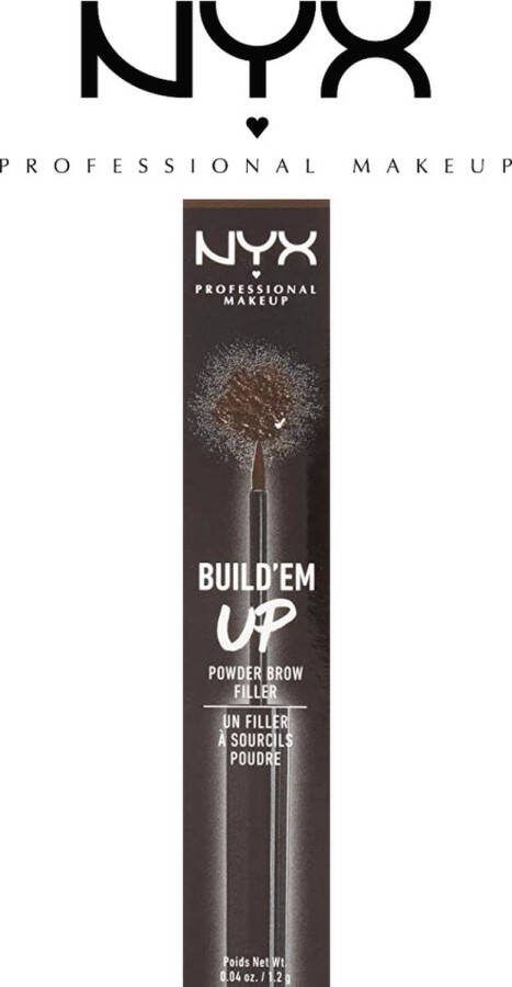 NYX Professional Makeup NYX Build´em Up Powder Brow Filler BUBP07 Ash Brown