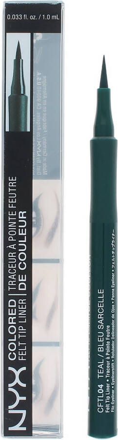 NYX Professional Makeup NYX Colored Felt Tip Eyeliner CFTL04 Teal