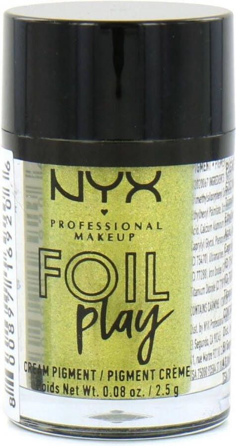 NYX Professional Makeup NYX Foil Play Cream Pigment Oogschaduw 05 Happy Hippie