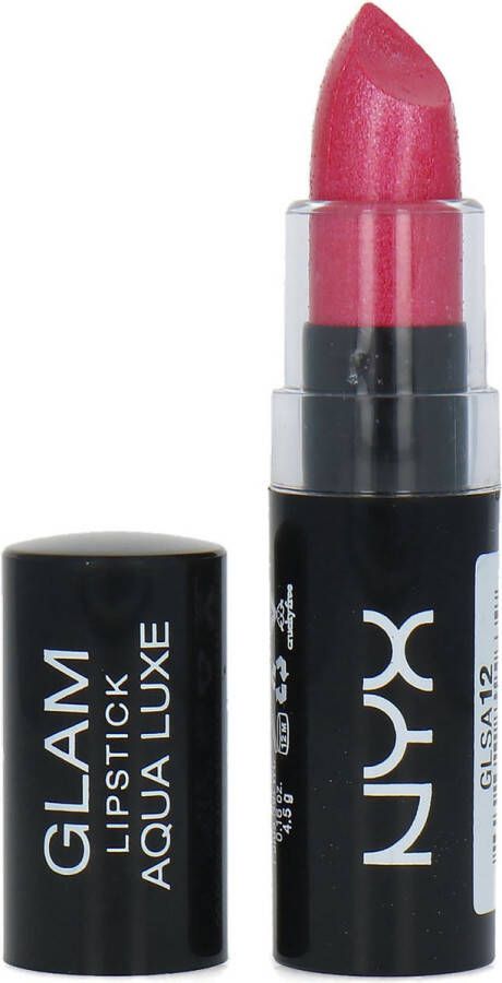 NYX Professional Makeup NYX Glam Aqua Luxe Lipstick 12 Essential