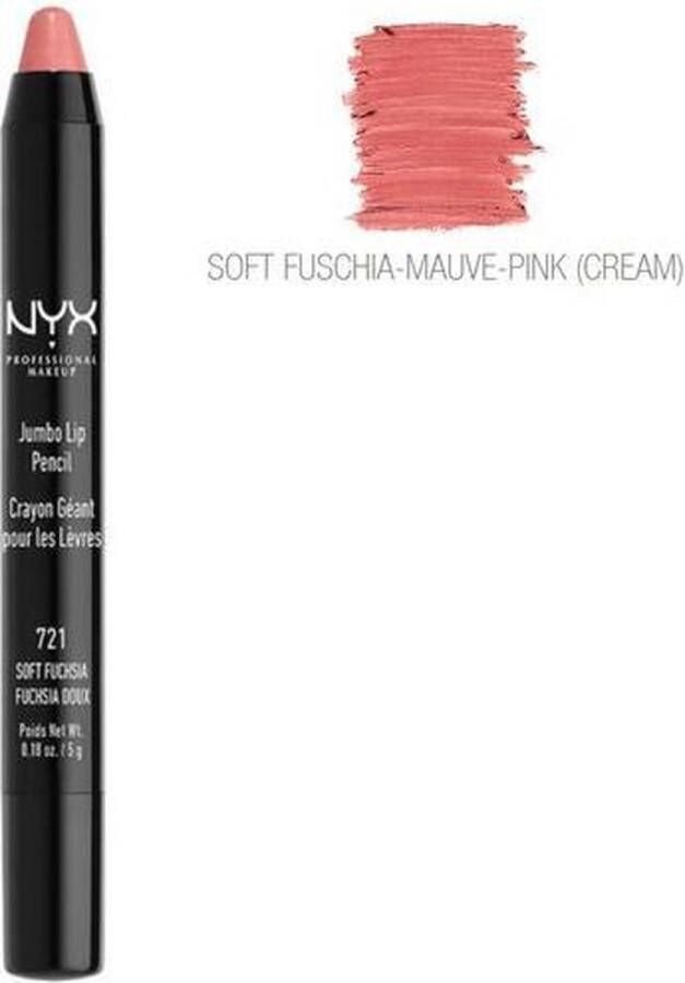 NYX Professional Makeup NYX Jumbo Lip Pencil 721 Soft Fuchsia