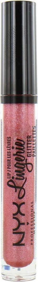 NYX Professional Makeup NYX Lip Lingerie Glitter Liquid Lipstick Euro Trash