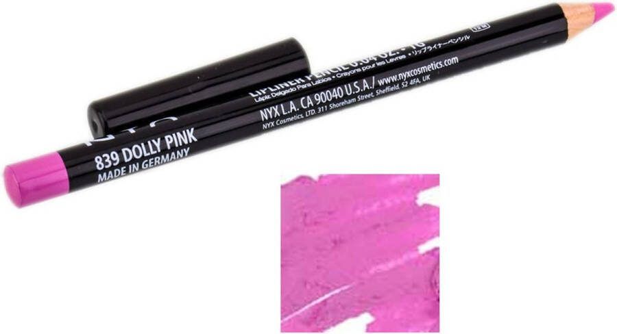 NYX Professional Makeup NYX Lipliner 839 Dolly Pink