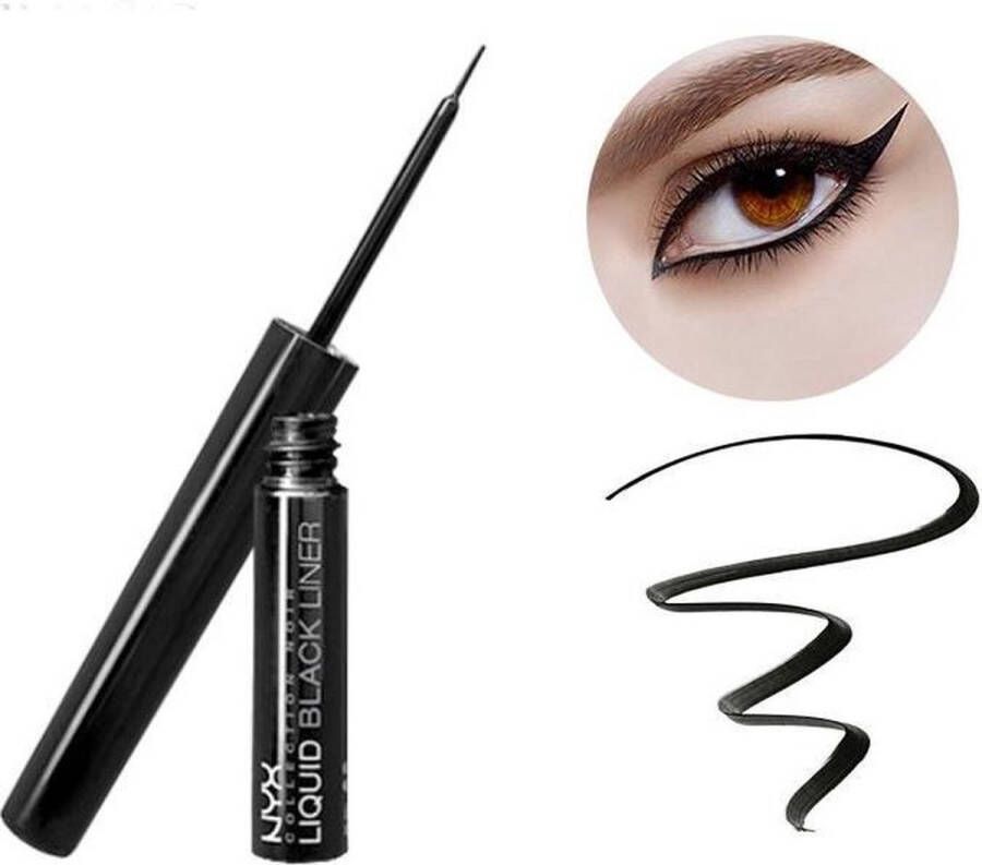 NYX Professional Makeup NYX Liquid Black Eyeliner BEL06