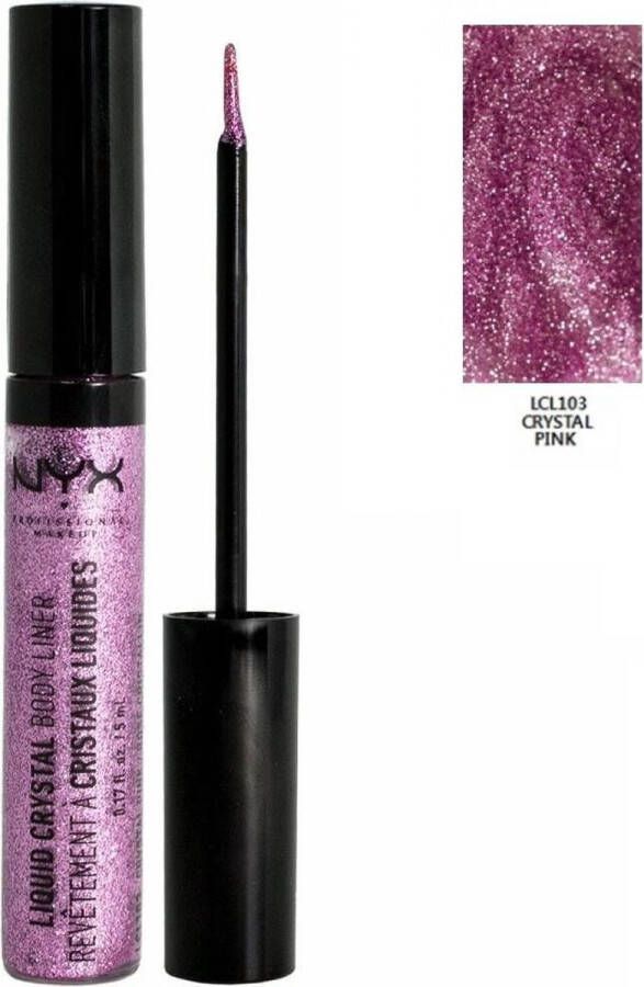 NYX Professional Makeup NYX Liquid Crystal Liner LCL103 Crystal Pink