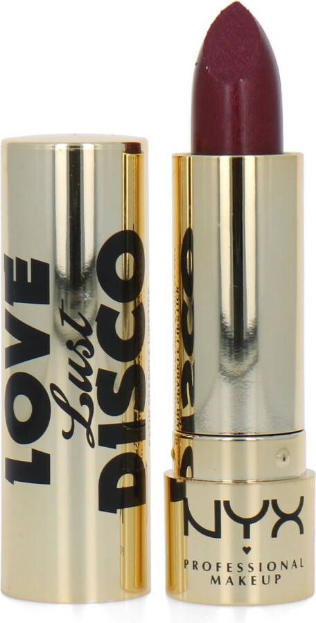 NYX Professional Makeup NYX Love Lust Disco Satin Sparkle Lipstick Passion Forward