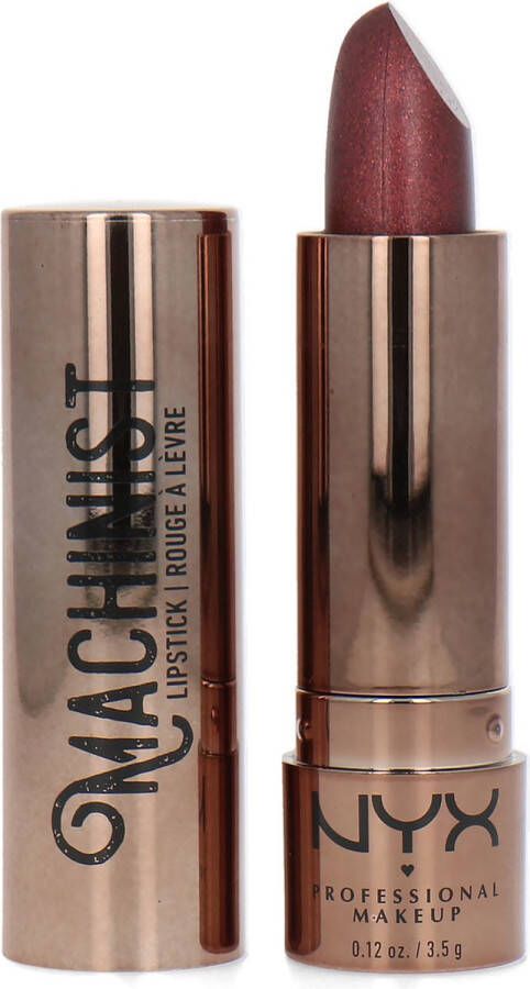 NYX Professional Makeup NYX Machinist Metallic Bronze Lipstick MACLS03 Ignite