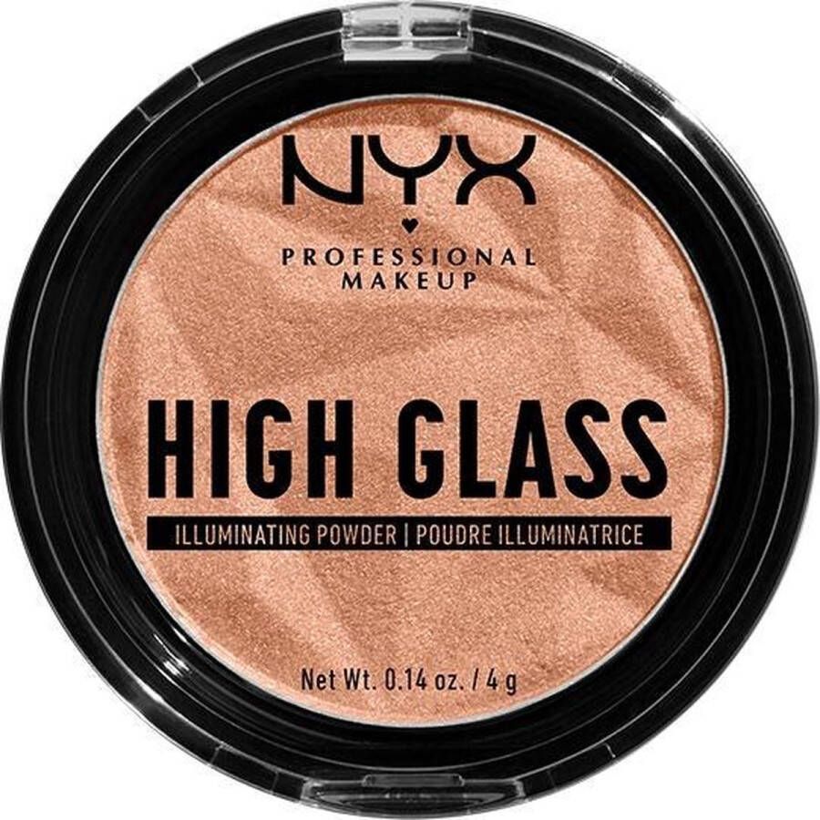 NYX Professional Makeup NYX PMU High Glass Illuminating Powder Daytime Halo HGIP02 Highlighter 4 gr