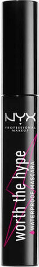 NYX Professional Makeup NYX PMU Professional Makeup Worth the Hype Waterproof Mascara Black WTHWM01 Mascara 7 ml
