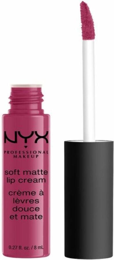 NYX Professional Makeup Soft Matte Lip Cream Prague Matte lippenstift lippenbalsemtextuur Roos