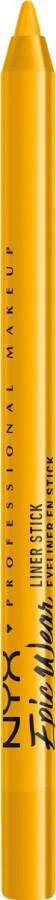 NYX Professional Makeup Nyx Professionnal Makeup Epic Wear Liner Sticks Cosmic Yellow Waterdicht oogpotlood Geel