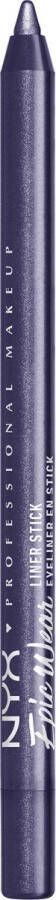NYX Professional Makeup Nyx Professionnal Makeup Epic Wear Liner Sticks Fierce Purple Waterdicht oogpotlood Iriserend Paars Grijs