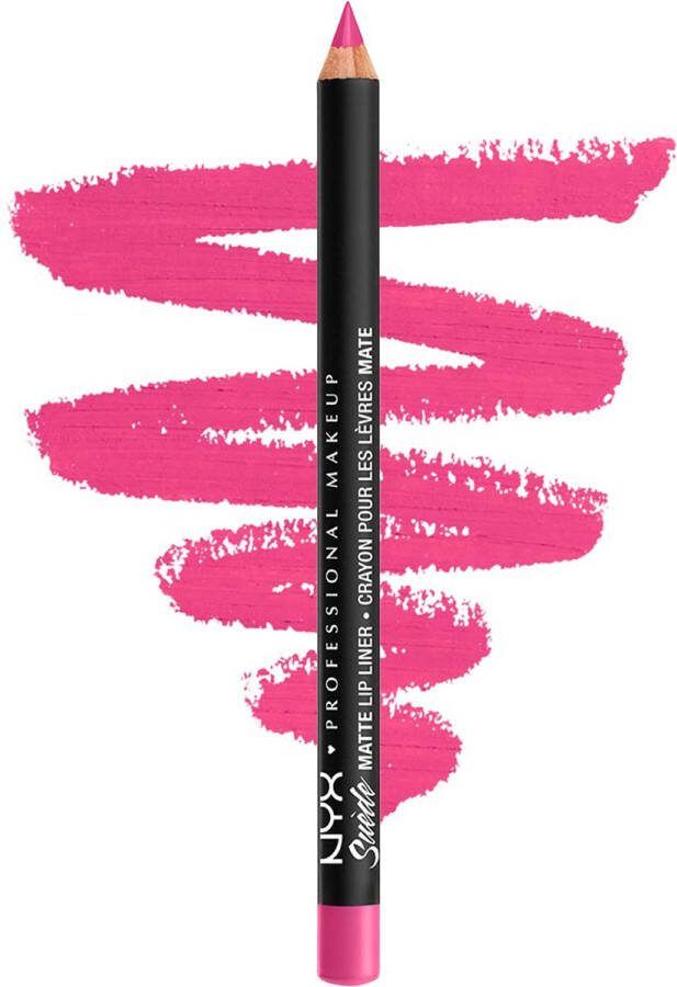 NYX Professional Makeup NYX Suede Matte Lipliner Pink Lust